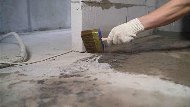 Crawl space vapor barrier installation in Ripon, WI